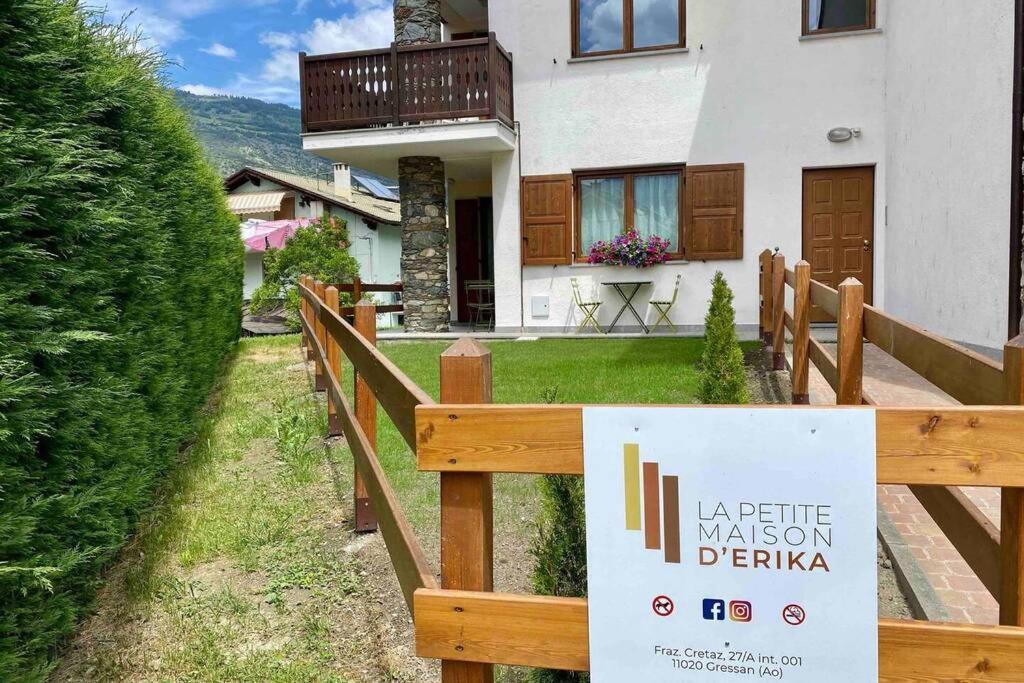 La Petite Maison D'Erika Aosta Exterior foto